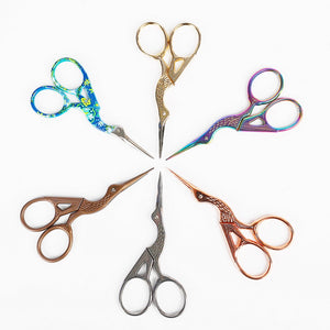 Stainless Steel Retro Scissors Makeup Tools