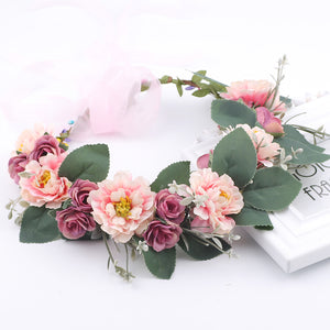 Bridesmaid Hair Flower Headbands Wedding