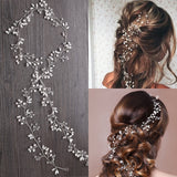 Wedding Headband Pearl Crystal Bridal Hair