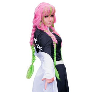 Demon Slayer Kanroji Mitsuri Cosplay Wigs