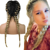 Pre Plucked Long Double Braids