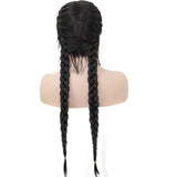 Pre Plucked Long Double Braids