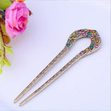 Vintage Hair Accessories Antique Bronze