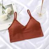 Women Tank Crop Top Bra
