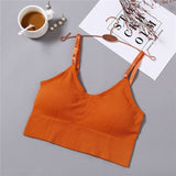 Women Tank Crop Top Bra