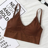 Women Tank Crop Top Bra