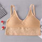 Women Tank Crop Top Bra