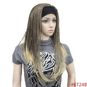 Synthetic Women Long Wigs Braiding