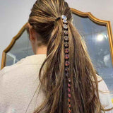 Personality Long Tassel Pearl Hair Clip
