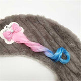 Child Cute Bow Crystal Elastic Hair Band