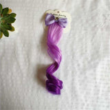 Child Cute Bow Crystal Elastic Hair Band
