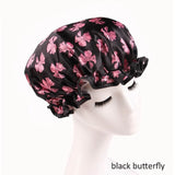 Waterproof Bath Hat Double Layer Cover