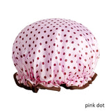 Waterproof Bath Hat Double Layer Cover