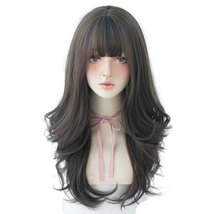 Wavy Long Wig for Women Natural