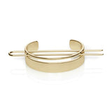 Metal Gold Filled X Shaped Bun Holder