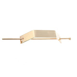 Metal Gold Filled X Shaped Bun Holder