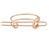 Metal Gold Filled X Shaped Bun Holder