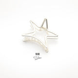 Claw Geometric Imitation Pearl Hairpin