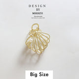 Claw Geometric Imitation Pearl Hairpin