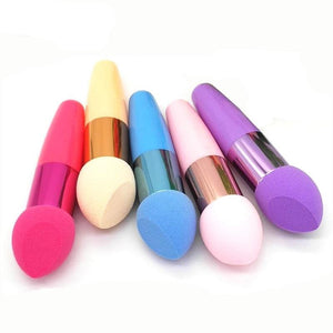 Single Beveled Puff Makeup Brushes
