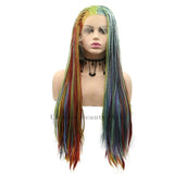 Colorful Hair Handmade Braided Box